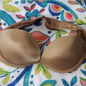 La Senza Padded Strapless Bra with multi way inserts for straps- 34A